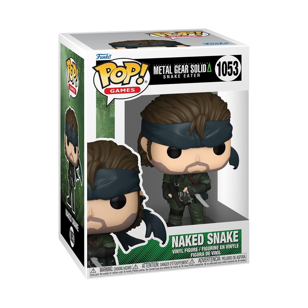 Funko Pop! Naked Snake de Metal Gear – figura coleccionable