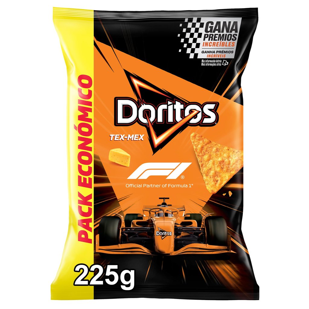Pack familiar de Doritos Tex-Mex: sabor explosivo a queso