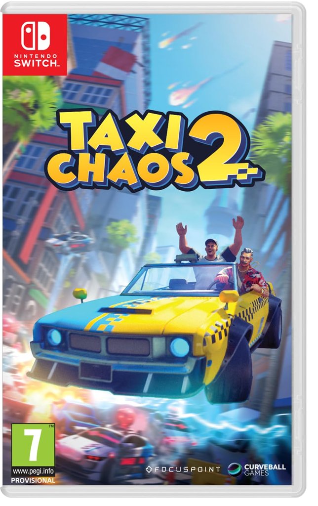 Taxi Chaos 2: locura de carreras en tu Switch