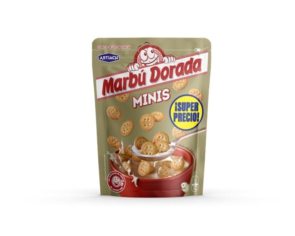 Pack de 3 Mini Marbú Dorada a precio de ración
