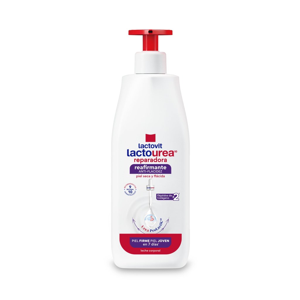 Lactovit: Leche corporal reafirmante con colágeno y lactourea