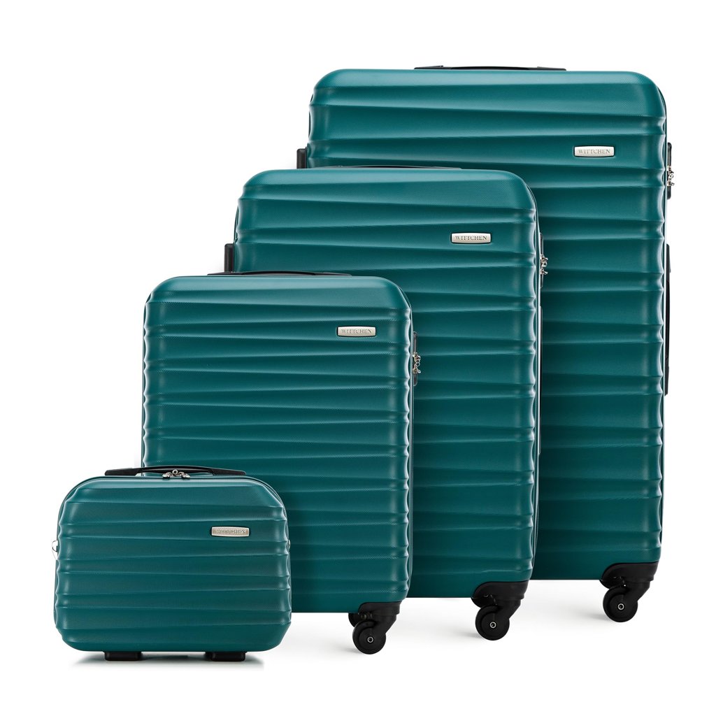 Set de 4 maletas con trolley y neceser – colores a elegir