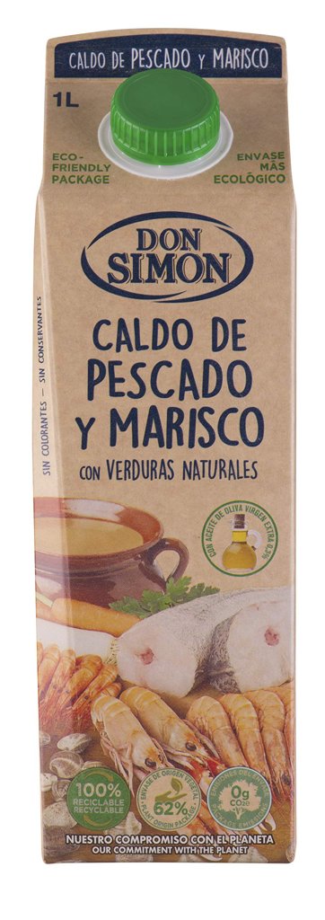 Sabor a mar en tu cocina con Don Simón Caldo de Pescado y Marisco