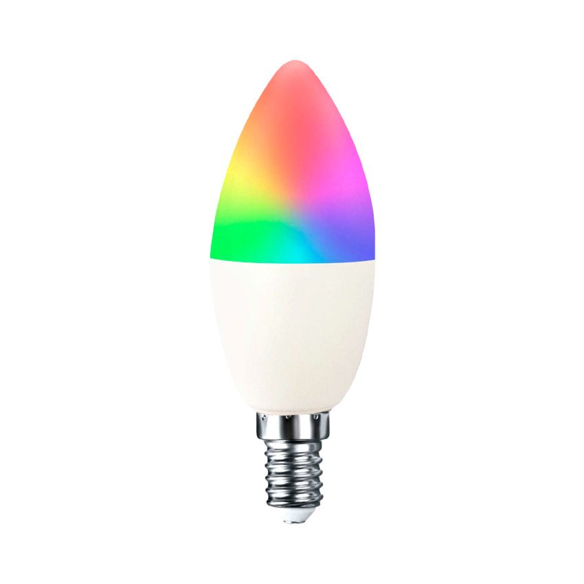 Bombillas LED Vela WiFi RGBWW – Controla la luz con tu móvil