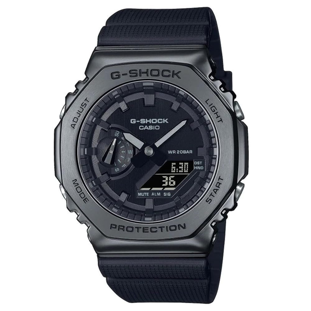 Casio G‑Shock All Black: resistencia y estilo en acero inoxidable
