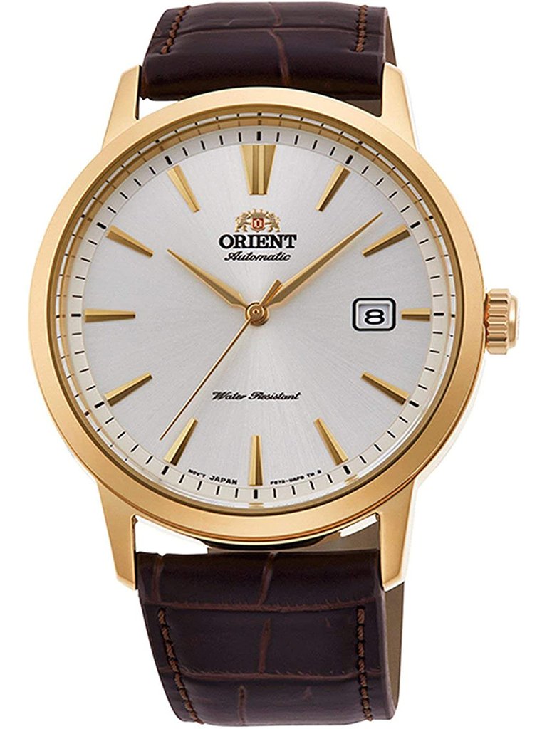 Reloj automático Orient RA‑AC0F04S30B, estilo contemporáneo y 5 ATM