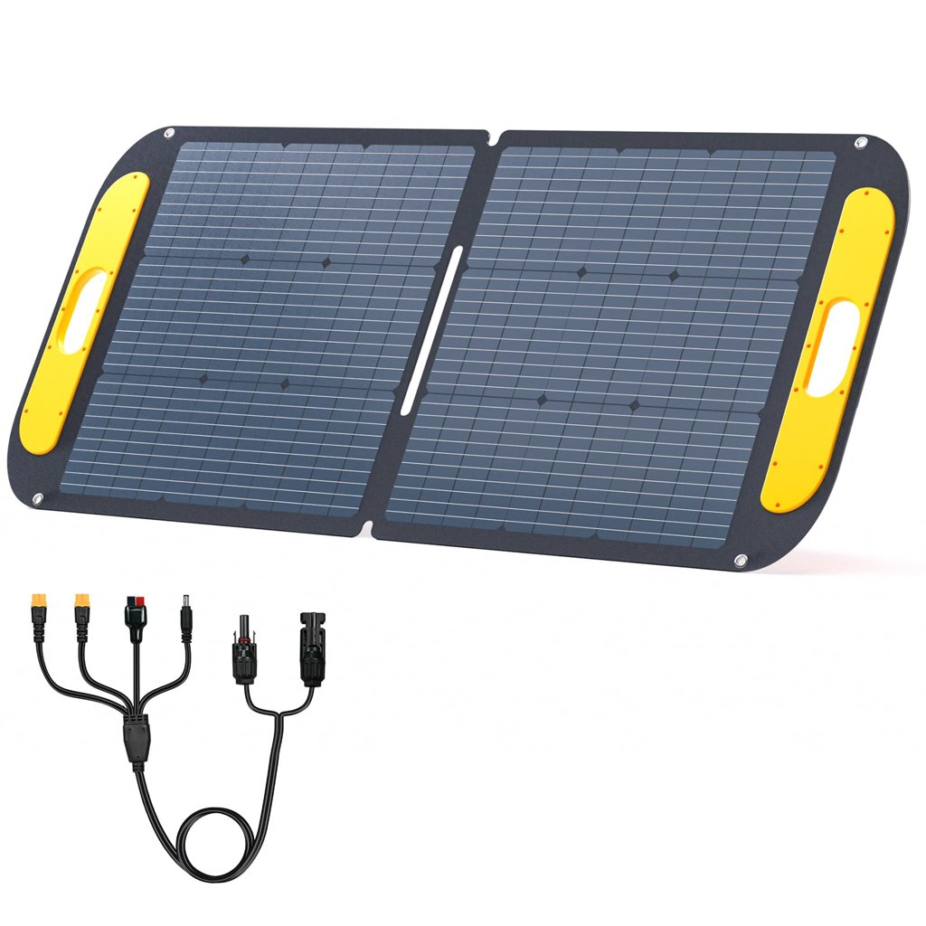 Panel solar portátil 110W 18V: energía verde en cualquier sitio