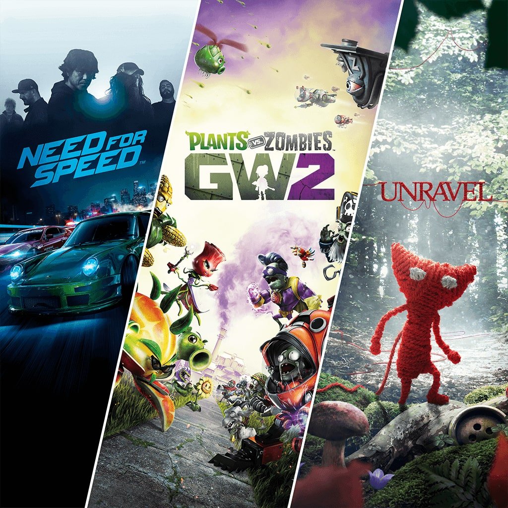 Pack familiar de EA: 4 juegos por menos de 8 €