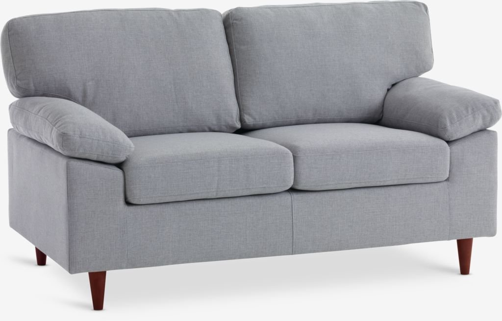 Sofá gris de 2 plazas con 50% de descuento