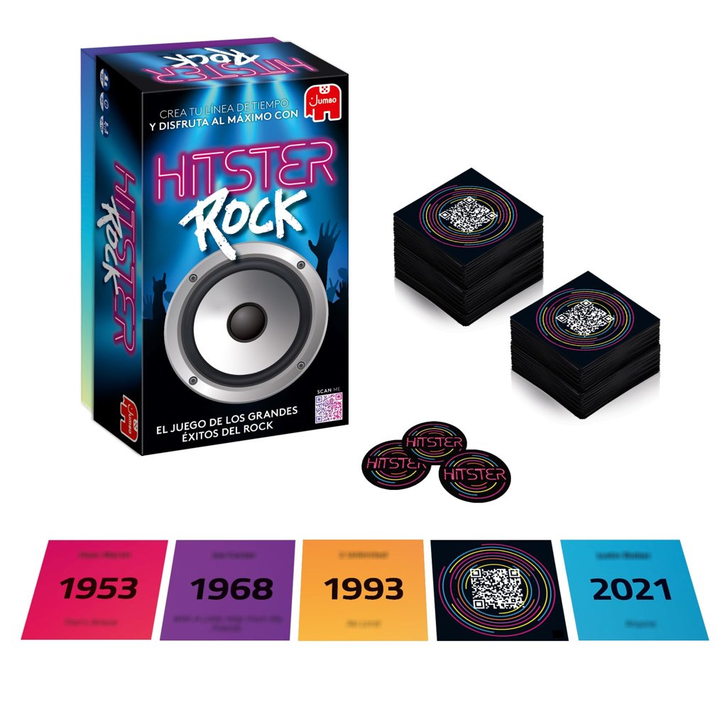 Hitster Rock: el juego musical que anima cualquier fiesta