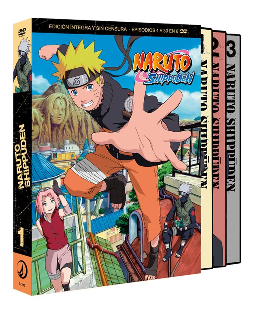 Naruto Shippuden Box 1 (Episodios 1 a 30) [DVD]