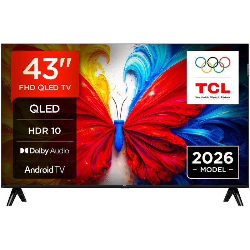 TV 4K de 43'' TCL con Android TV y Chromecast integrado