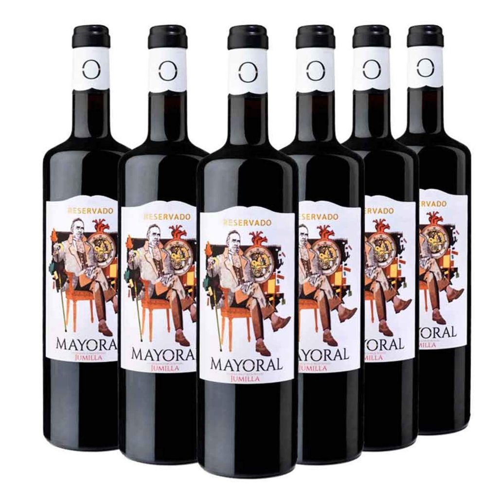 Pack de 6 vinos tinto D.O. Jumilla de Mayoral Reservado