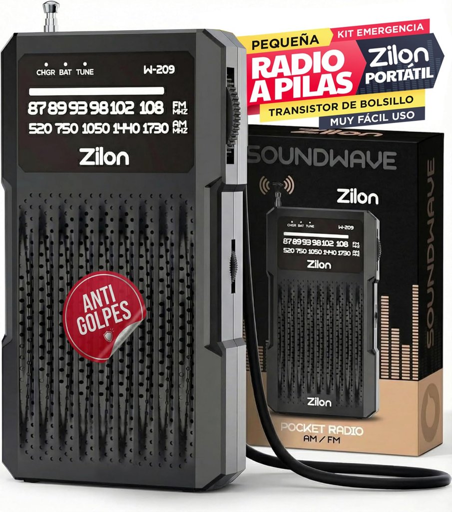 Radio de bolsillo FM/AM