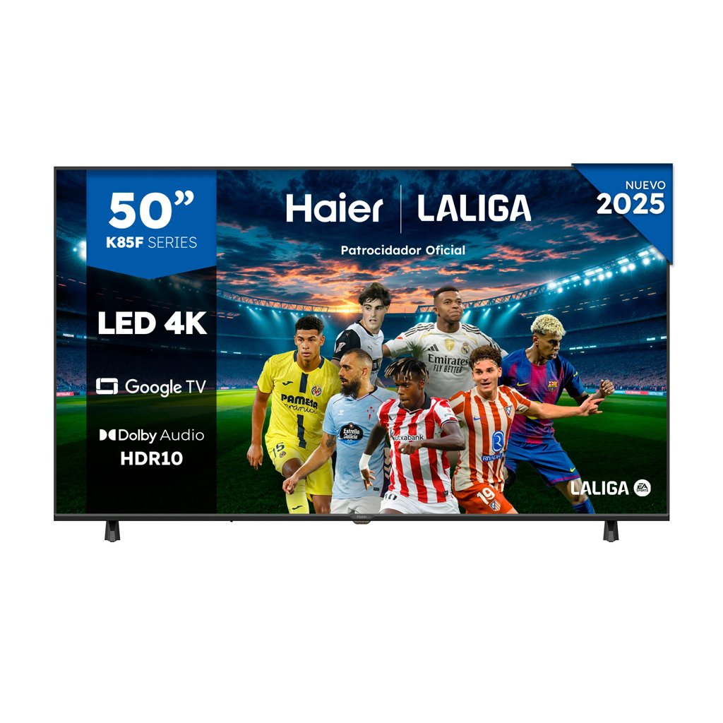 Televisor 4K Haier de 50'' con Google TV a precio imbatible