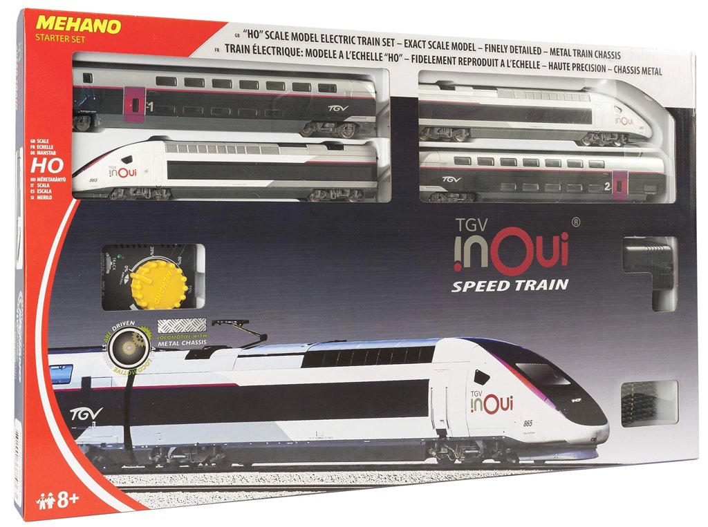 Juego de tren eléctrico