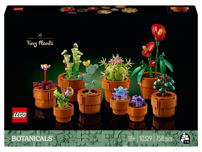 LEGO Botanicals Mini Plantas: kit de jardinería para construir