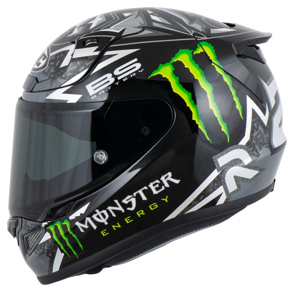 Casco moto de HJC RPHA 12 "Quartararo black" | FIBRA (PIM EVO) | ECE22.06 | 2 pantallas + PinLock | Tallas de