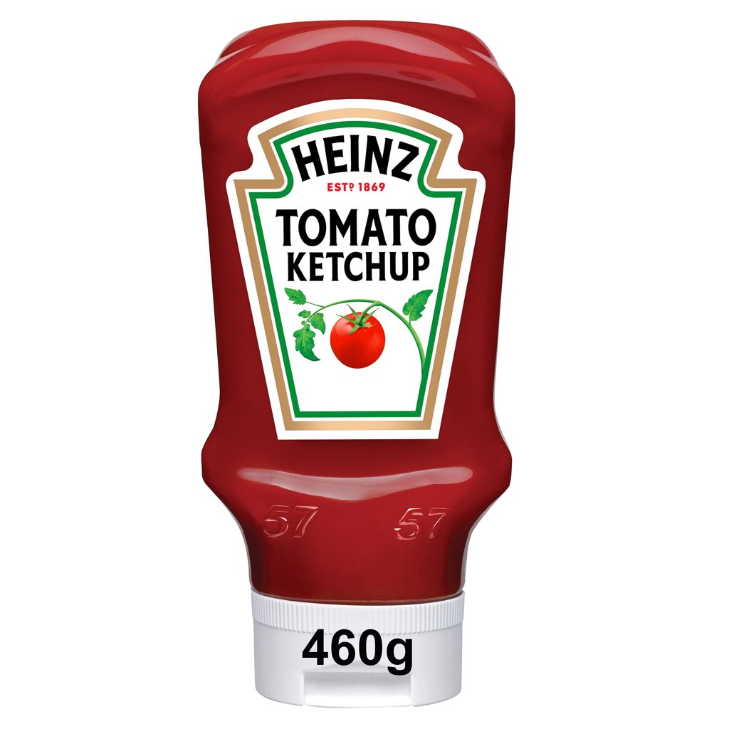 Pack de 2 salsas Heinz Ketchup 460 g con 68 % de descuento