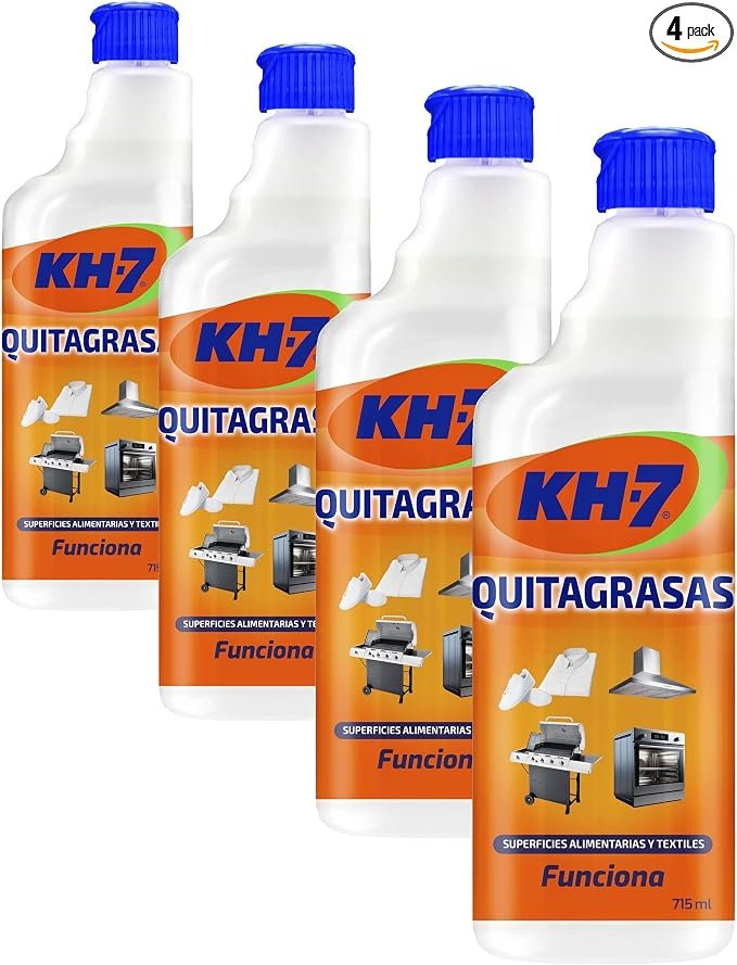 Pack de 4 quitagrasas KH7: limpieza total sin manchas