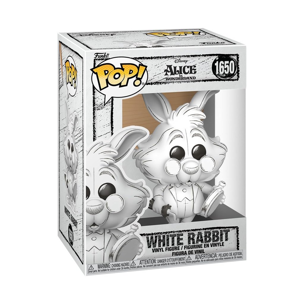 Funko Pop! Disney Sketched: Conejo Blanco de Alicia