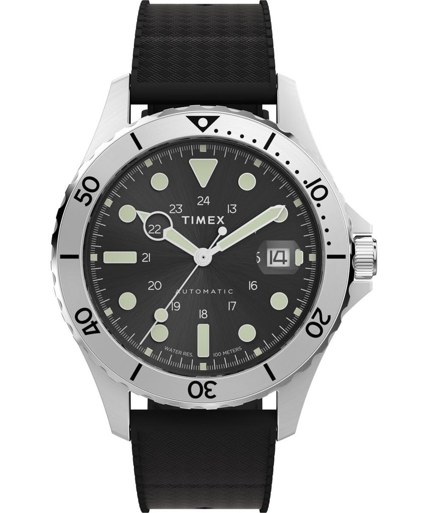 Reloj automático TIMEX Trend 41 mm, resistencia 10 ATM