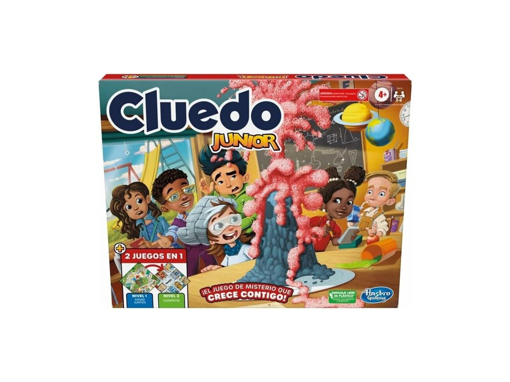 Cluedo Junior 2 en 1: misterio y diversión para los más pequeños