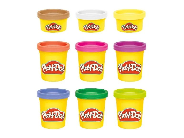 Set de Play‑Doh con 9 colores por menos de 4 €