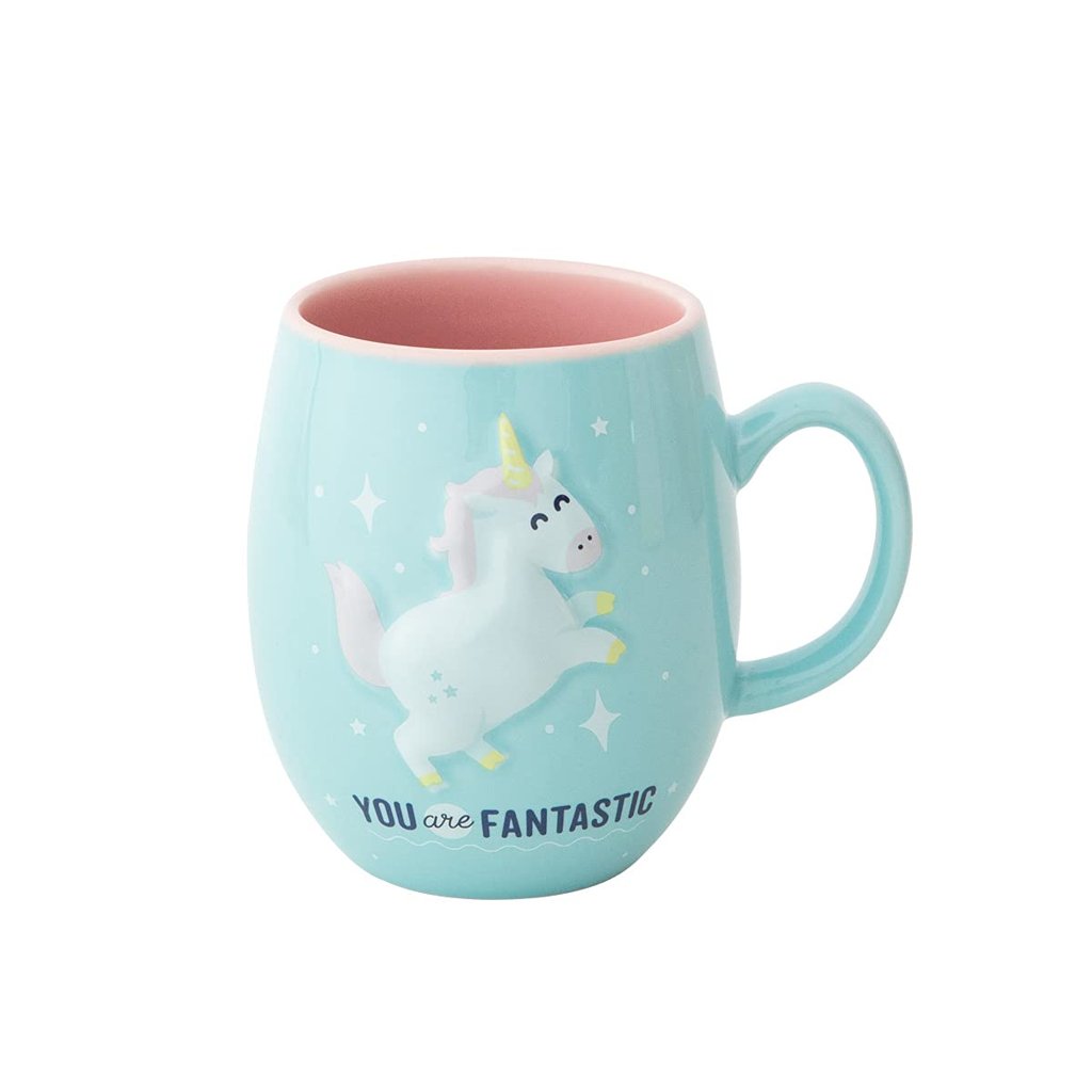 Taza con unicornio