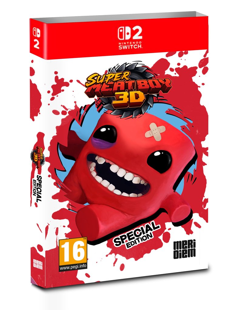 SUPER MEAT BOY 3D SPECIAL EDITION - Nintendo Switch 2