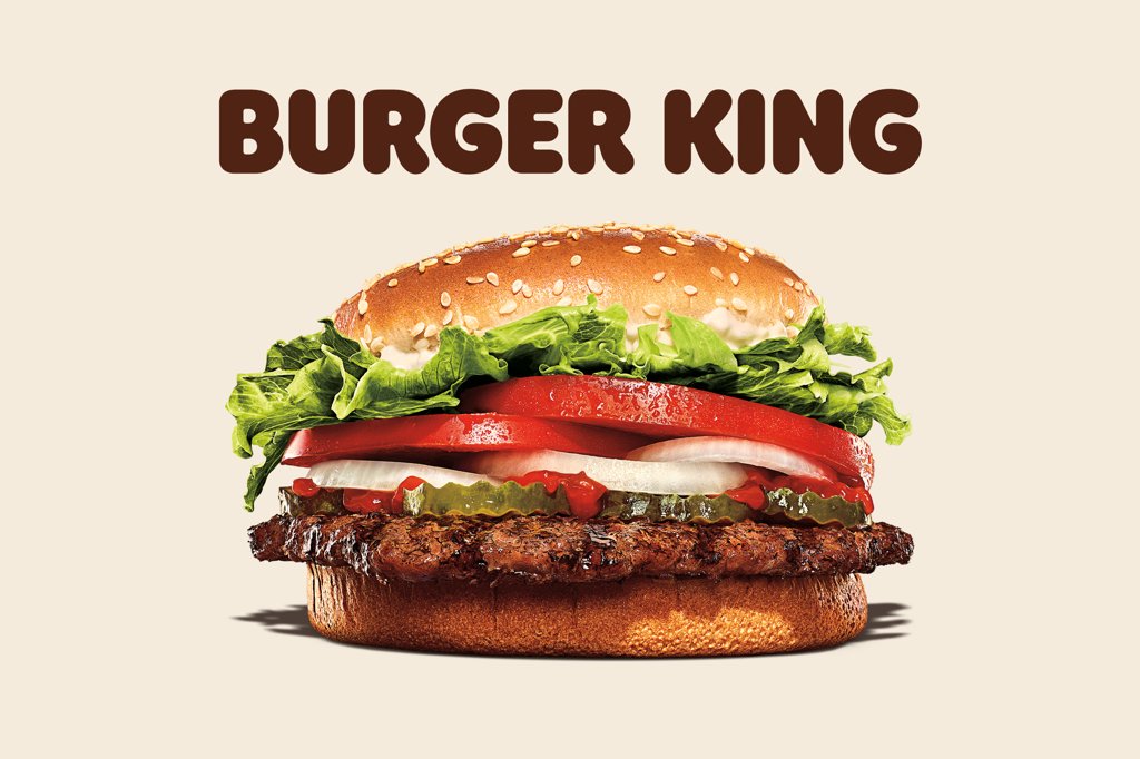 Hamburguesa clásica de Burger King a precio irresistible