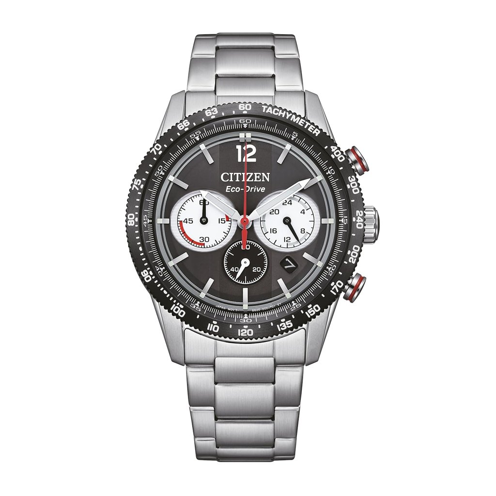Citizen Eco-Drive CA4714-55E: cronógrafo elegante con energía solar