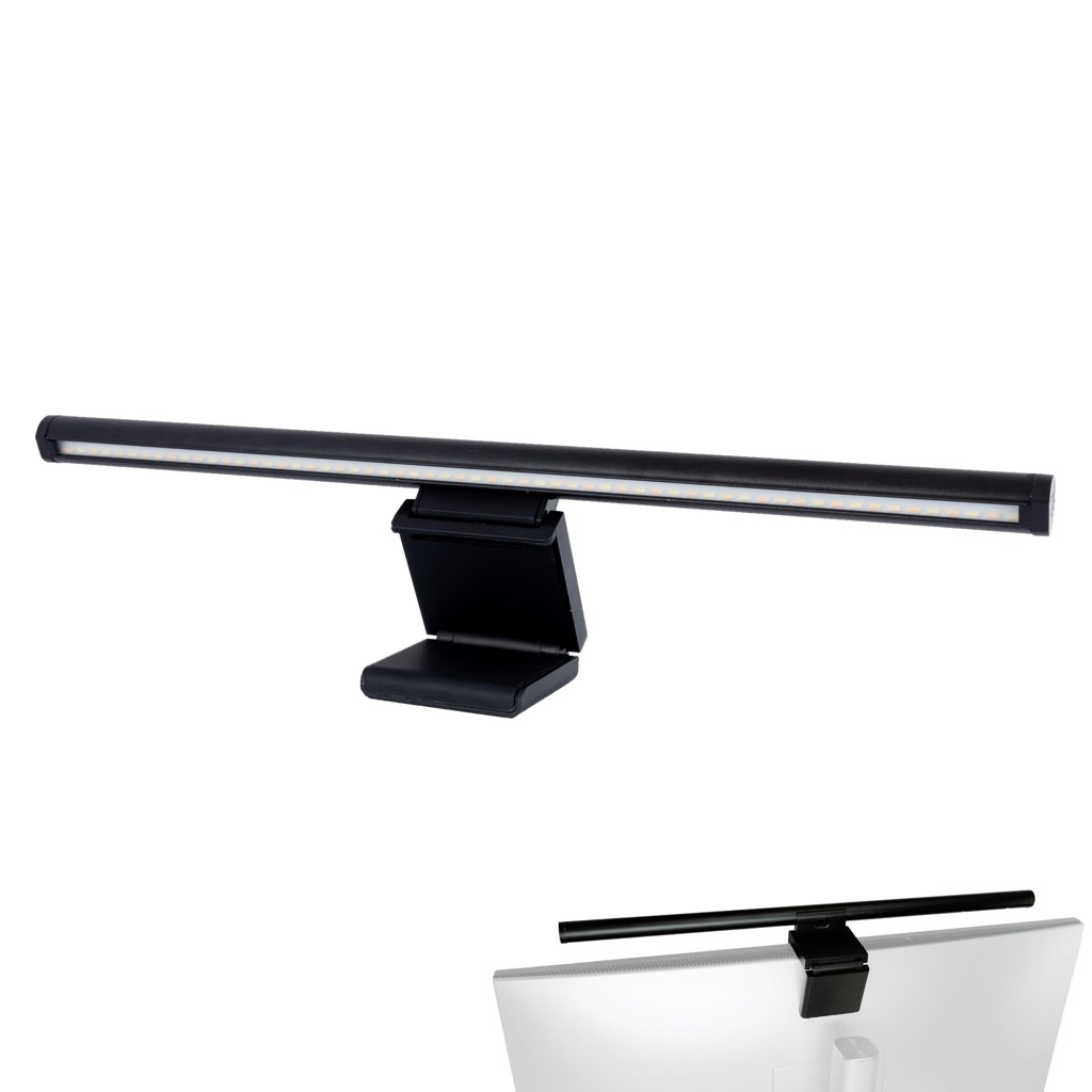 Lámpara USB para monitor con batería de emergencia y luz RGB