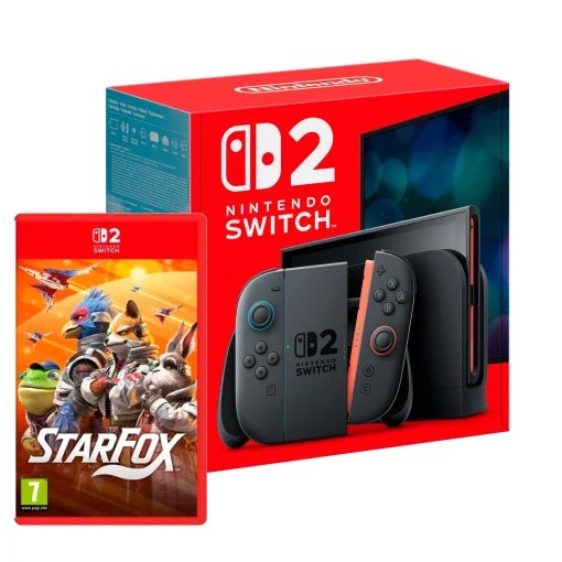 Nintendo Switch 2 con batería extraíble + Star Fox incluido