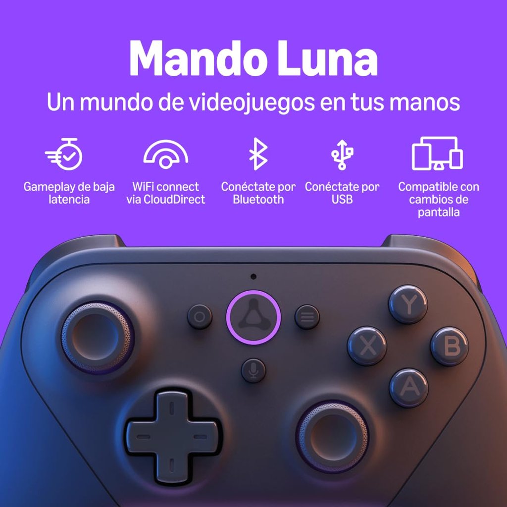 Control inalámbrico Luna: precisión y libertad sin cables