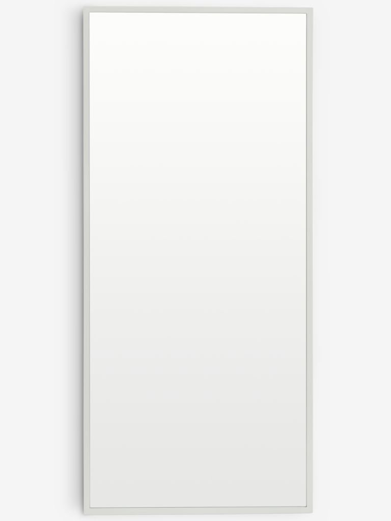 Espejo blanco OBSTRUP 68x152 cm: estilo y amplitud