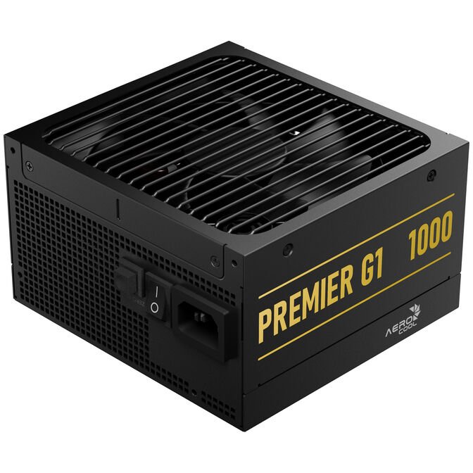 Fuente AeroCool Premier G1 1000W 80 Plus Gold: potencia y eficiencia