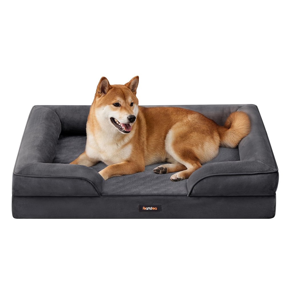 Cama ortopédica lavable para perros grandes – confort y estilo