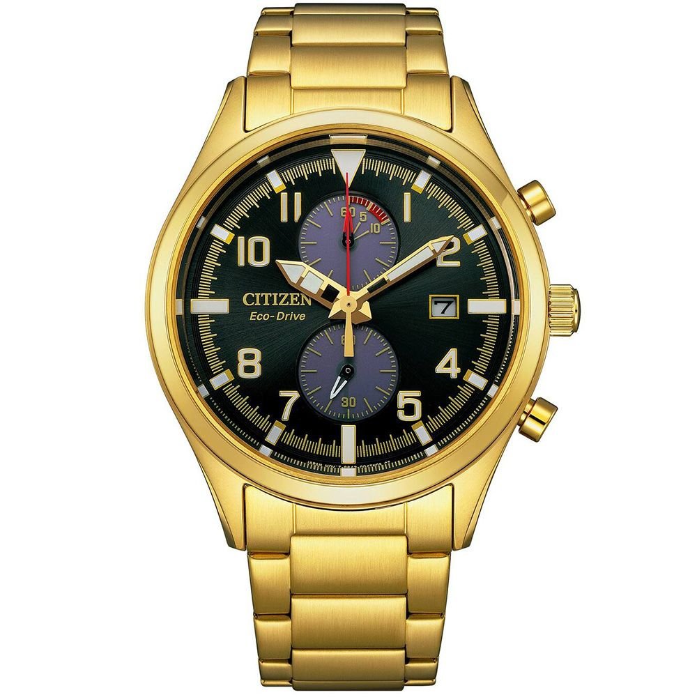 Reloj Citizen Eco‑Drive cronógrafo con luz solar – estilo y precisión