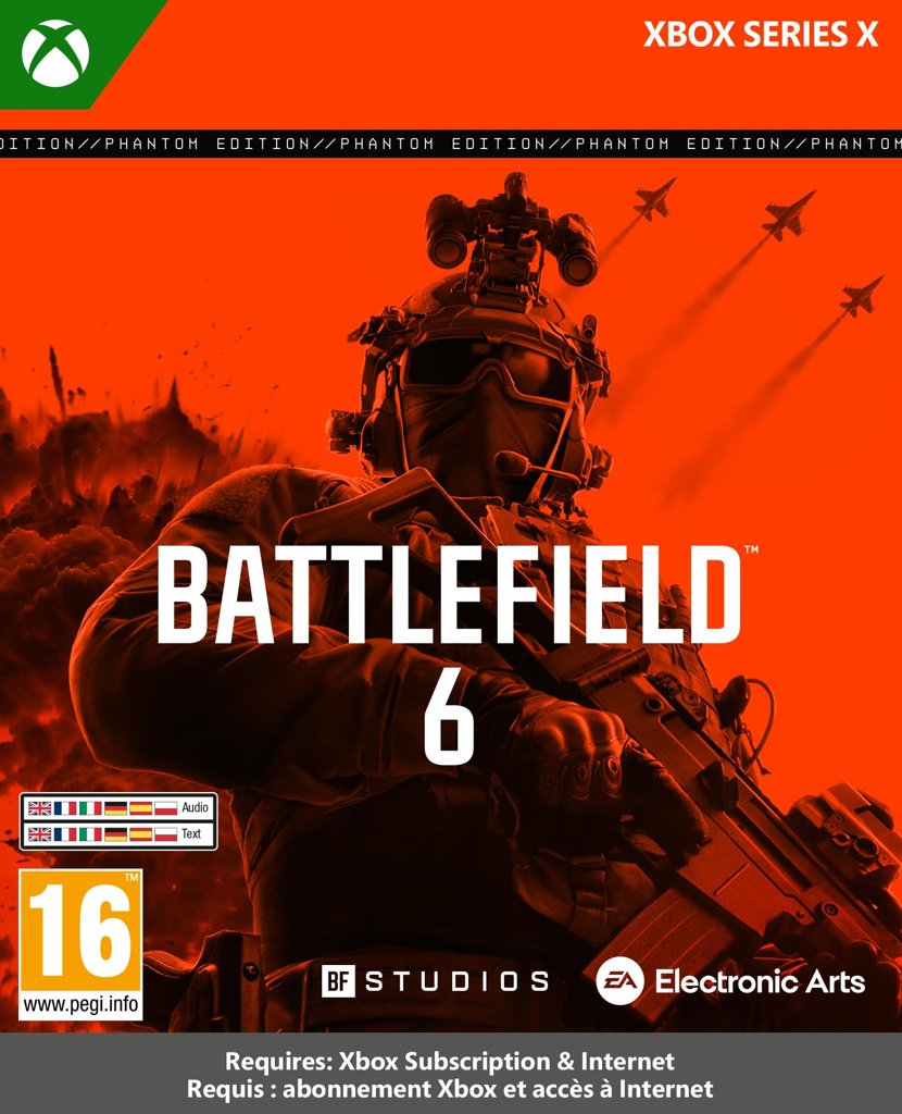 Battlefield 6 Phantom Edition para Xbox Series X: acción épica en castellano