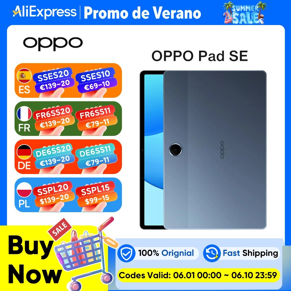 Tablet OPPO PAD SE