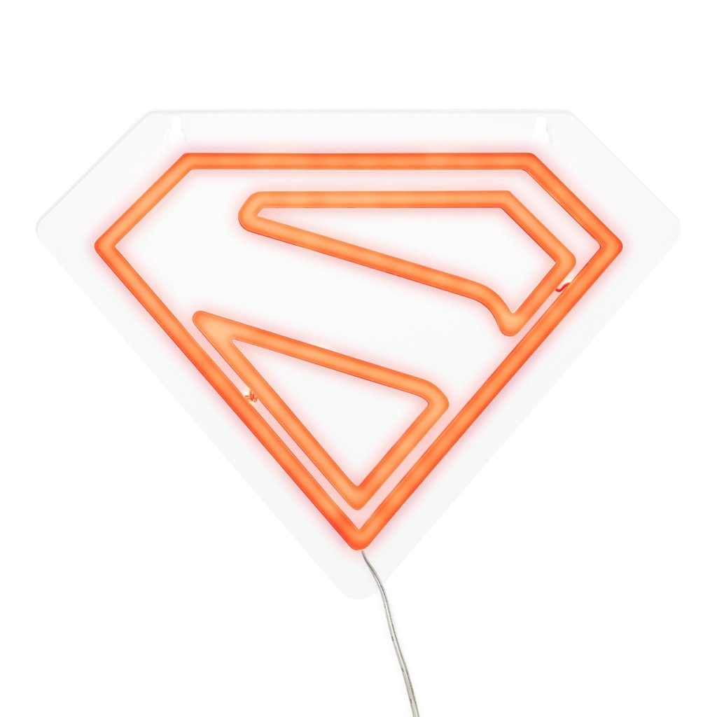 Lámpara LED Superman de neón para la pared – toque heroico en tu salón