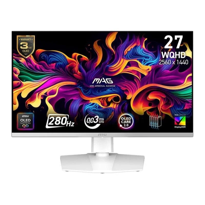 Monitor MSI MAG 272QPW QD‑OLED 26,5" QHD 280 Hz – Imagen ultranítida