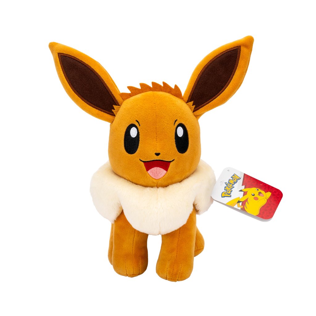 Eevee de peluche, suave y tierno, 30 cm – ¡Colección Pokémon!
