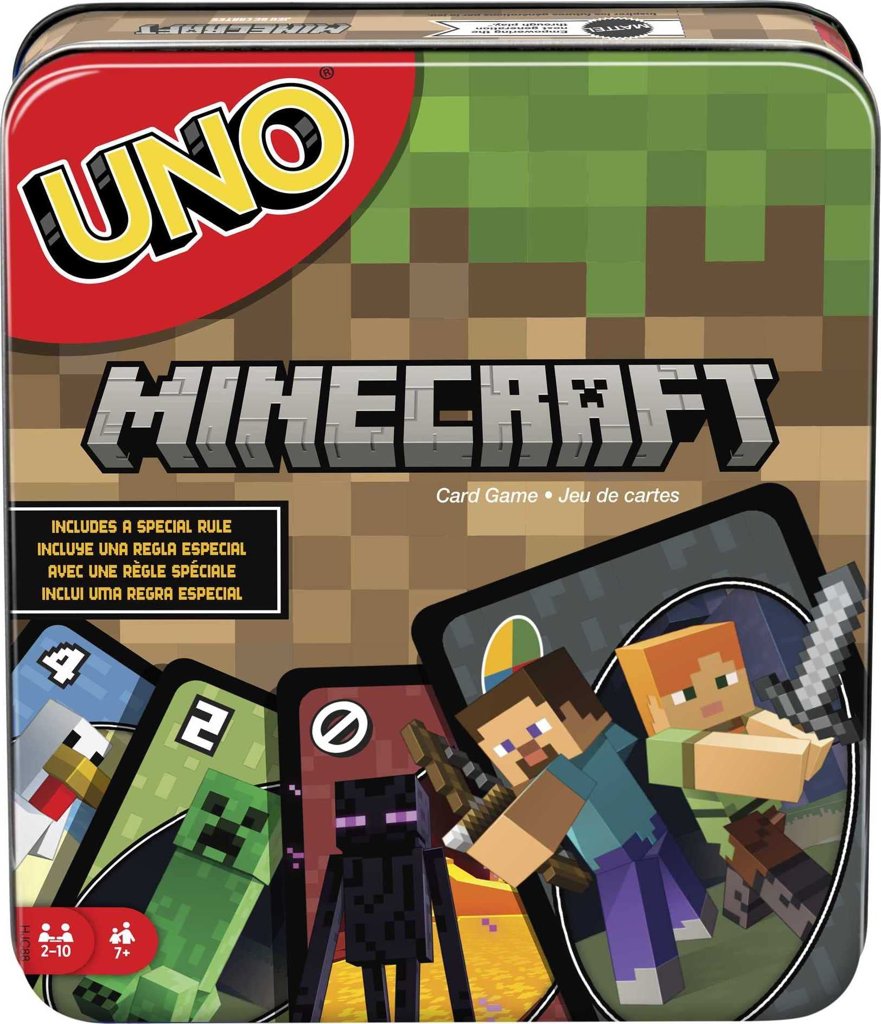 UNO Minecraft: la versión de cartas que combina bloques y diversión