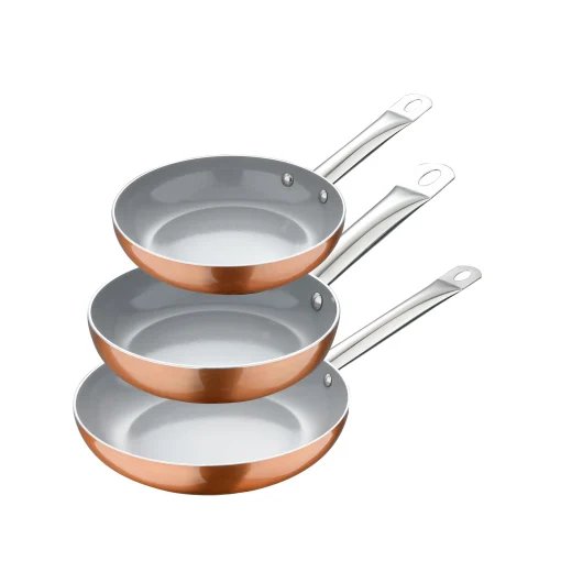 Set de 3 sartenes antiadherentes San Ignacio Arde – Inducción