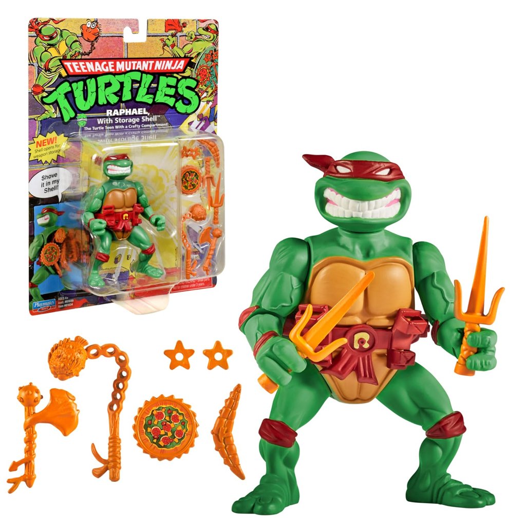 Figura coleccionable de Leonardo de las Tortugas Ninja – 10 cm