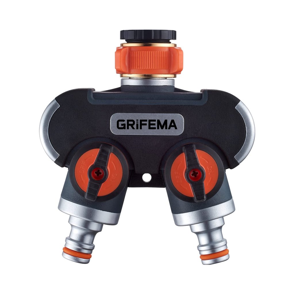 Distribuidor de 2 vías para grifo
