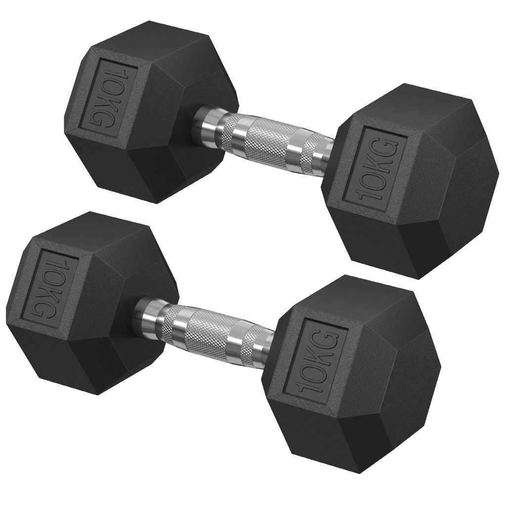Mancuernas hexagonales 20kg