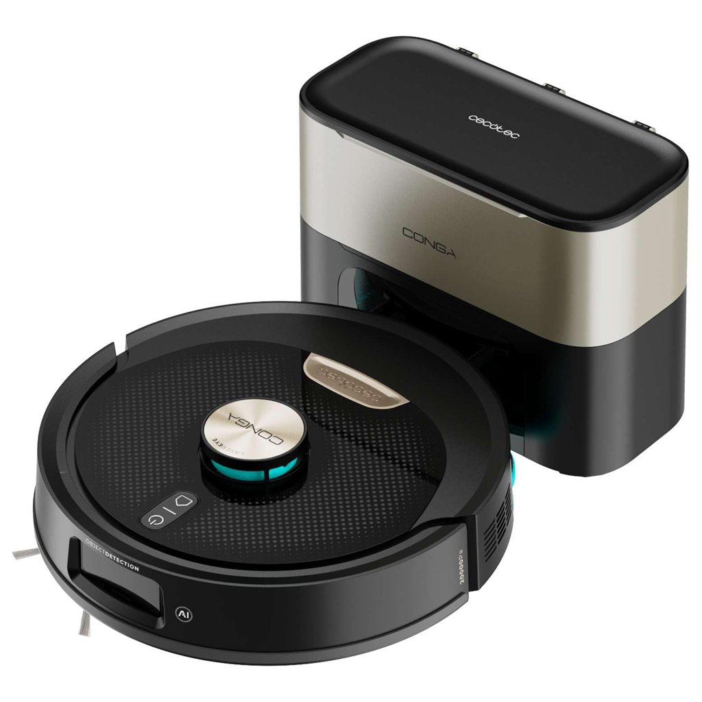 Robot aspirador Cecotec Conga Y100 X‑Treme con autovaciado y láser